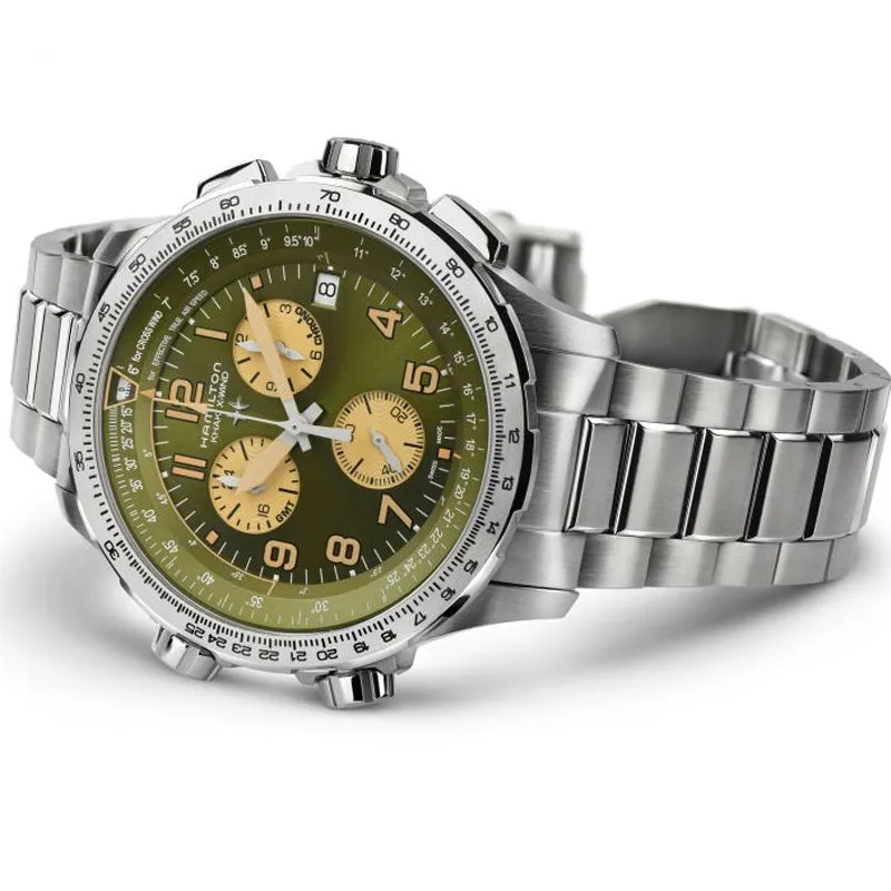 Hamilton - Khaki Aviation X-Wind GMT Chrono Quartz (H77932160)
