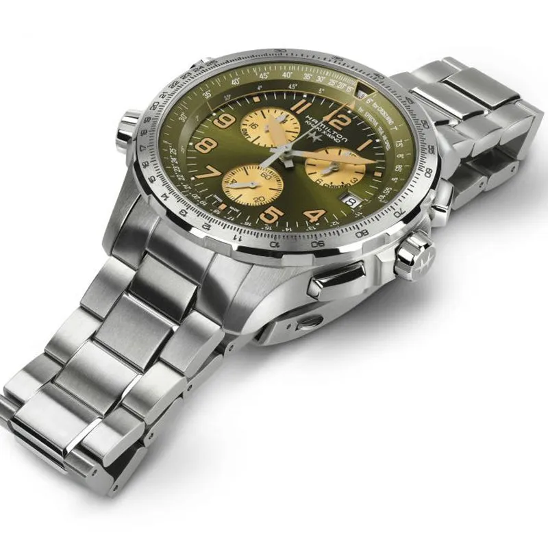 Hamilton - Khaki Aviation X-Wind GMT Chrono Quartz (H77932160)