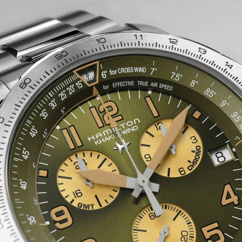 Hamilton - Khaki Aviation X-Wind GMT Chrono Quartz (H77932160)