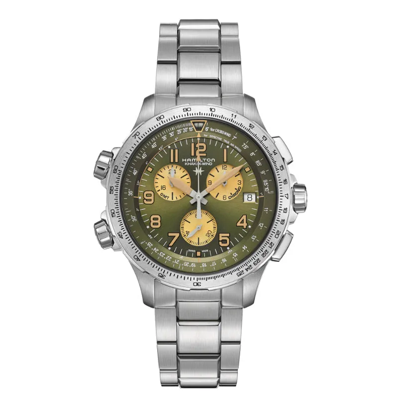 Hamilton - Khaki Aviation X-Wind GMT Chrono Quartz (H77932160)