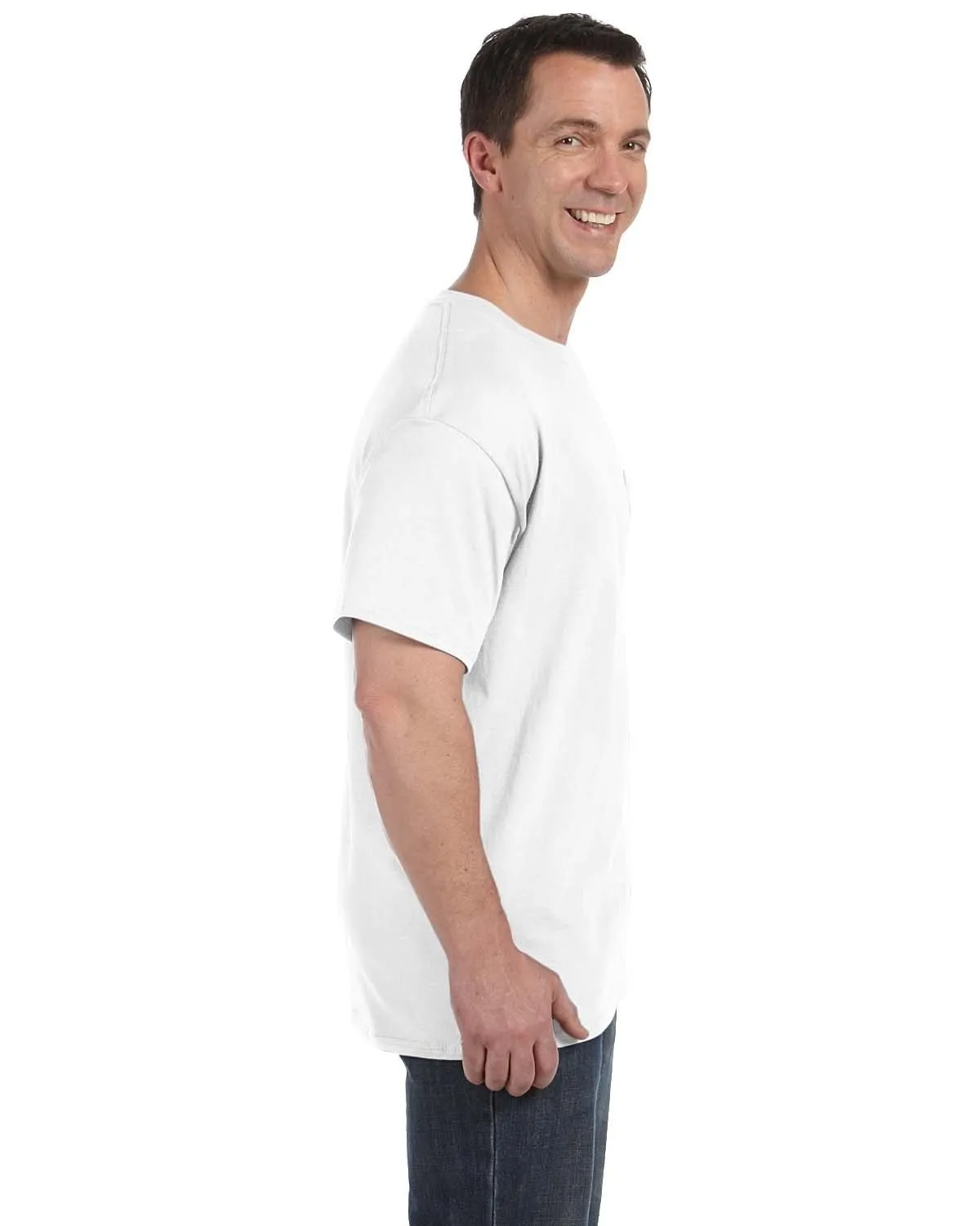 Hanes Authentic-T Pocket T-Shirt