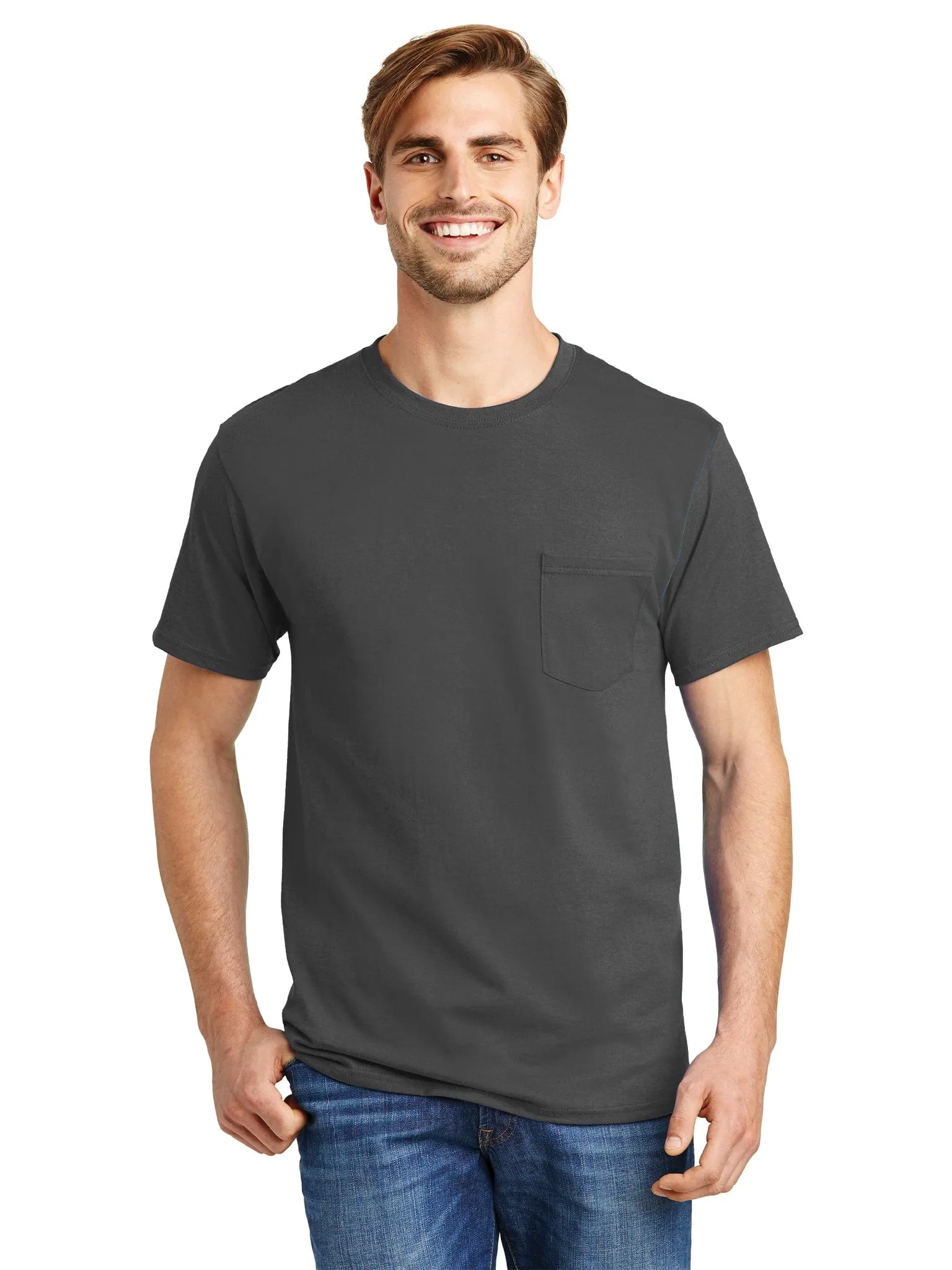 Hanes Authentic-T Pocket T-Shirt