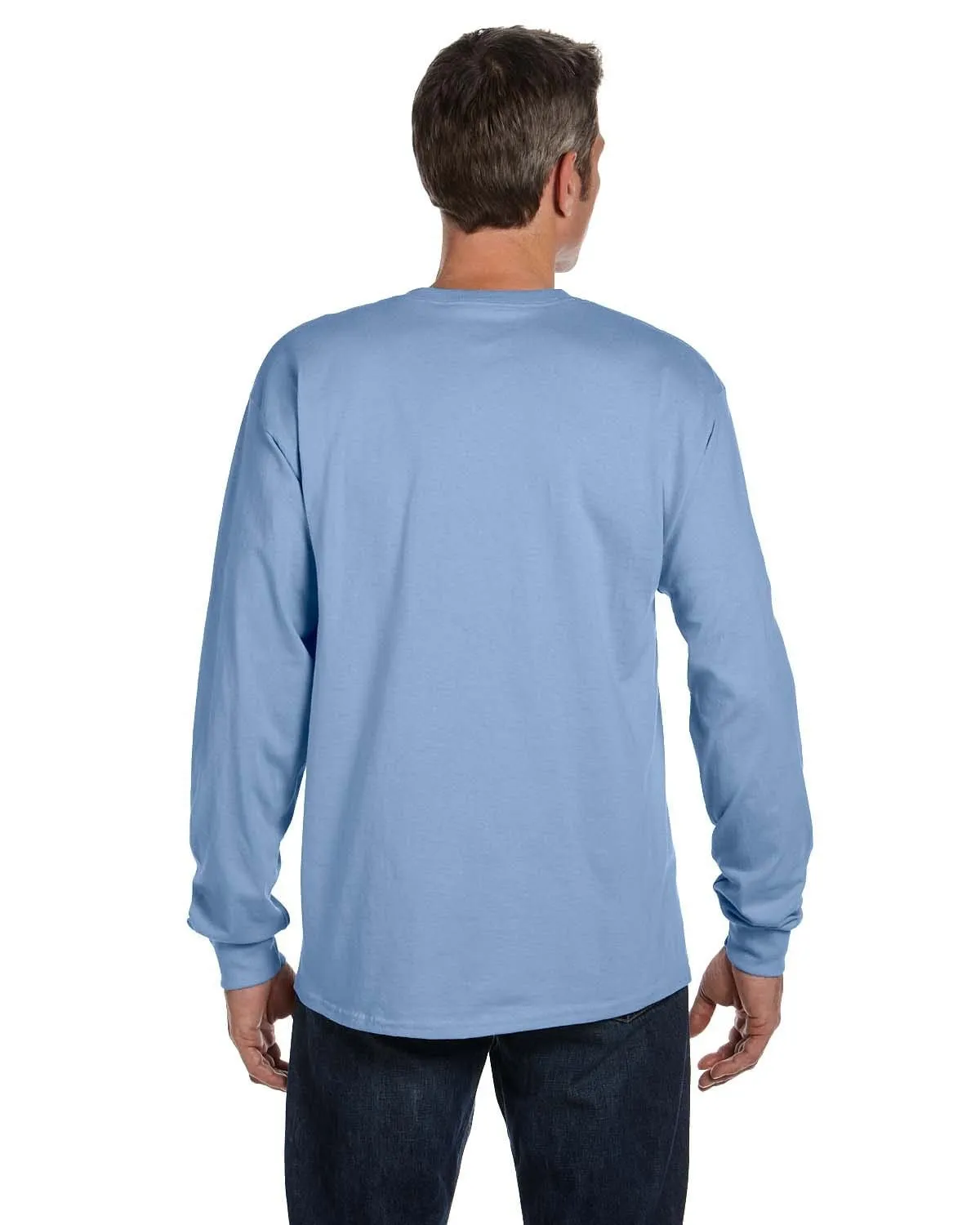 Hanes Tagless Long Sleeve Pocket T-Shirt