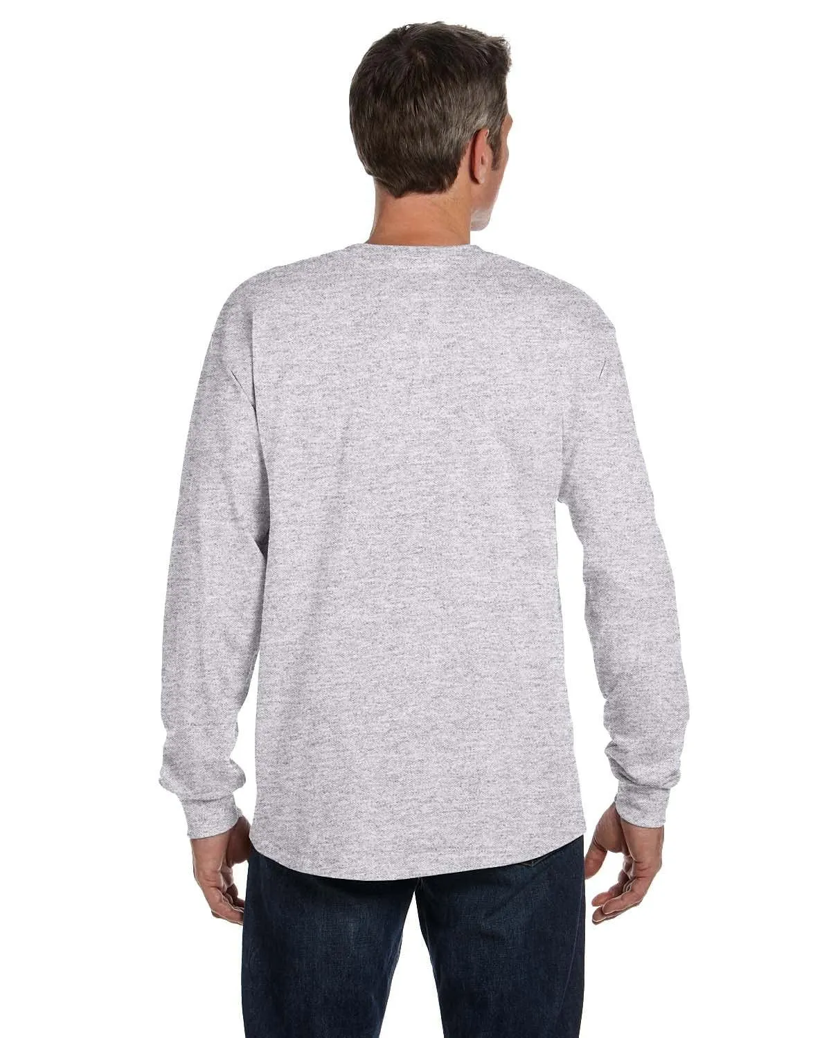 Hanes Tagless Long Sleeve Pocket T-Shirt
