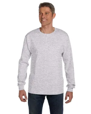 Hanes Tagless Long Sleeve Pocket T-Shirt