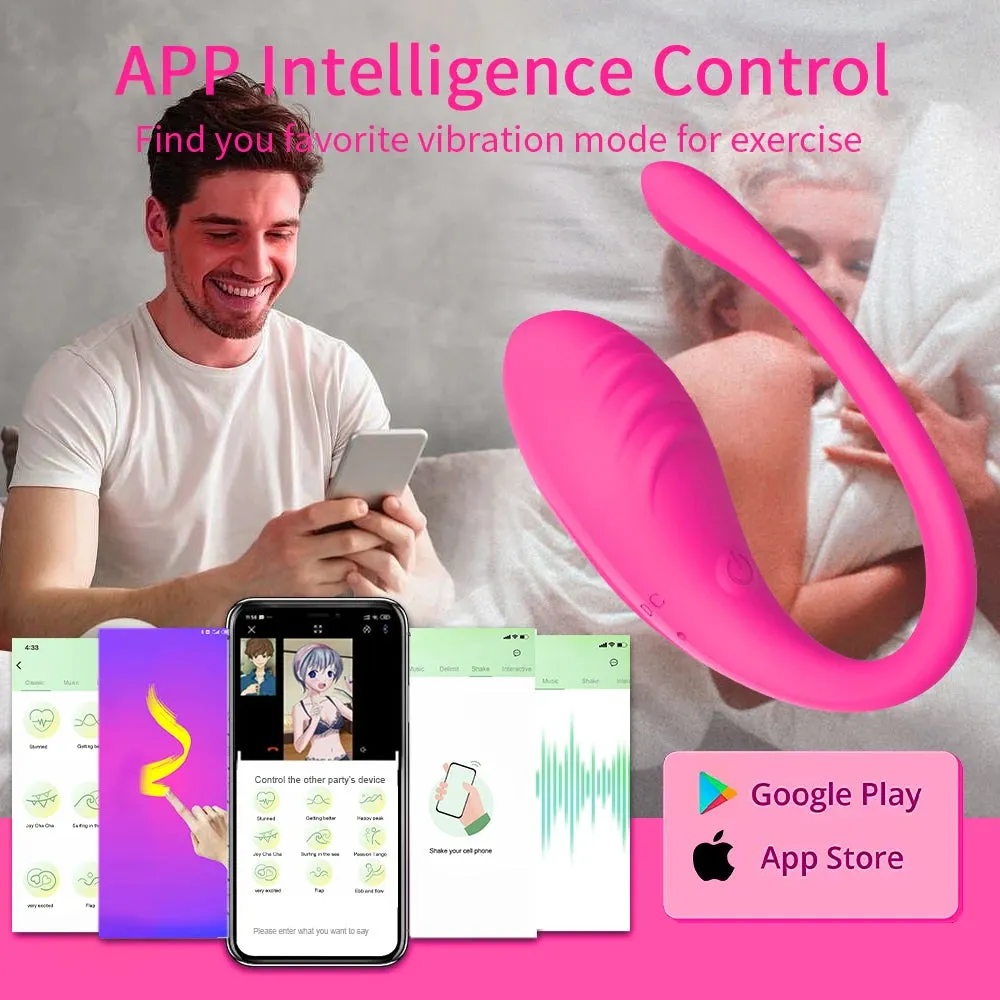 HAPPY EGG App Controlled G-Spot Stimulator Love Egg - Bluetooth & Discreet Design