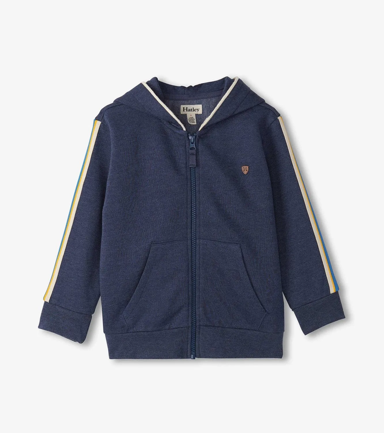 Hatley Patriot Blue Zip Hoodie