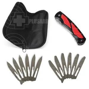 Havalon Titan Double Bladed Knife (Red)