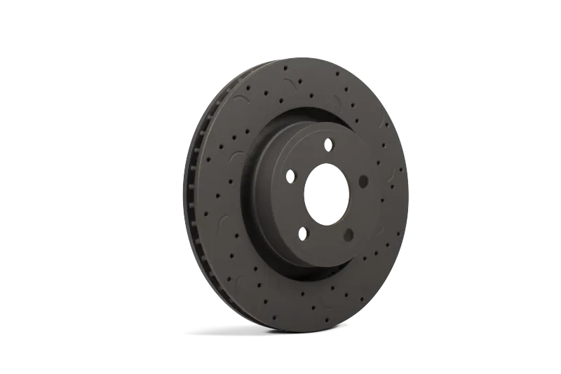 Hawk Talon 1997 Acura Integra GS Drilled and Slotted Front Brake Rotor Set