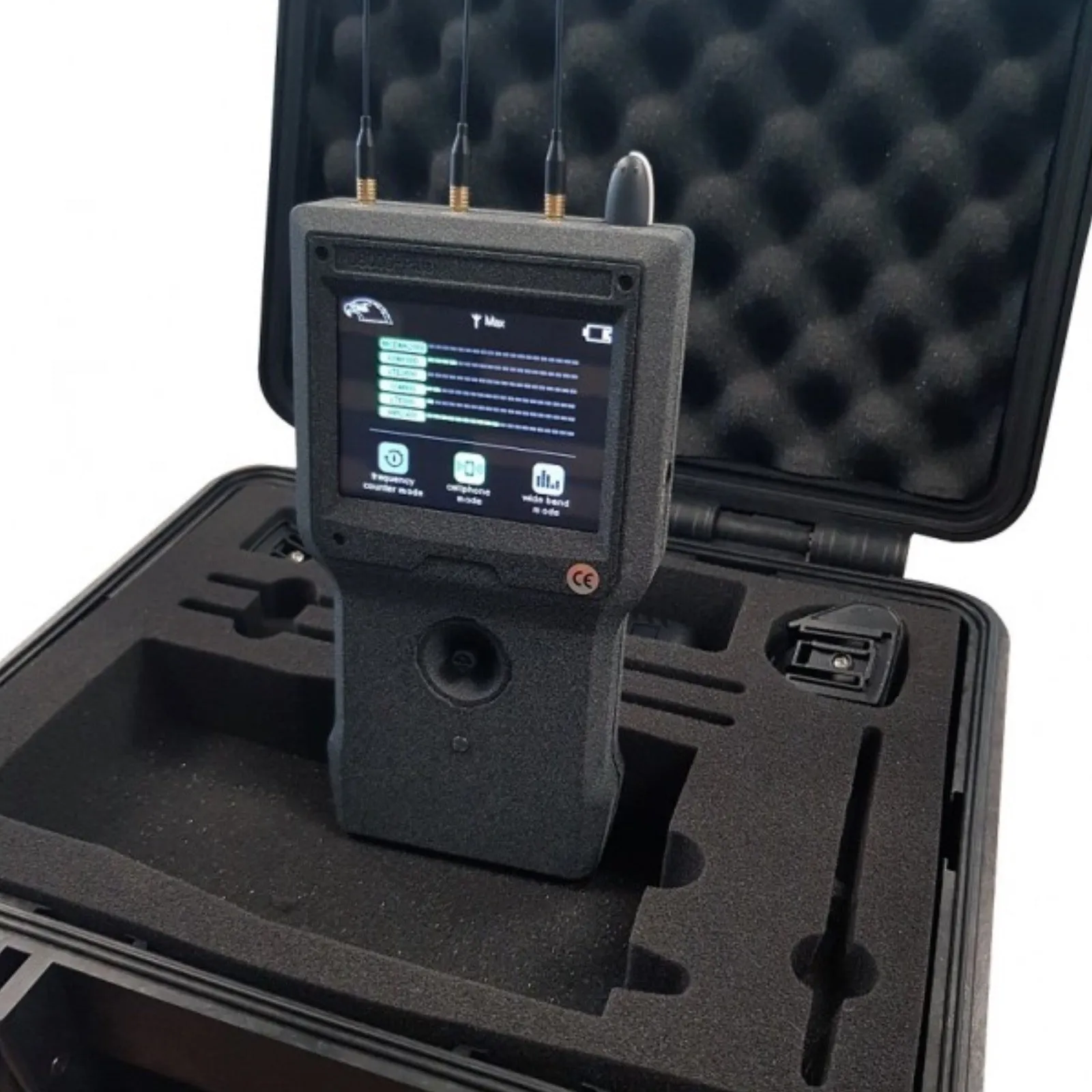 Hawksweep D8000 Plus RF Bug Detector 10,000 mHz TSCM Professional Sweeper for GSM Bug 4G Tracker WIFI Camera