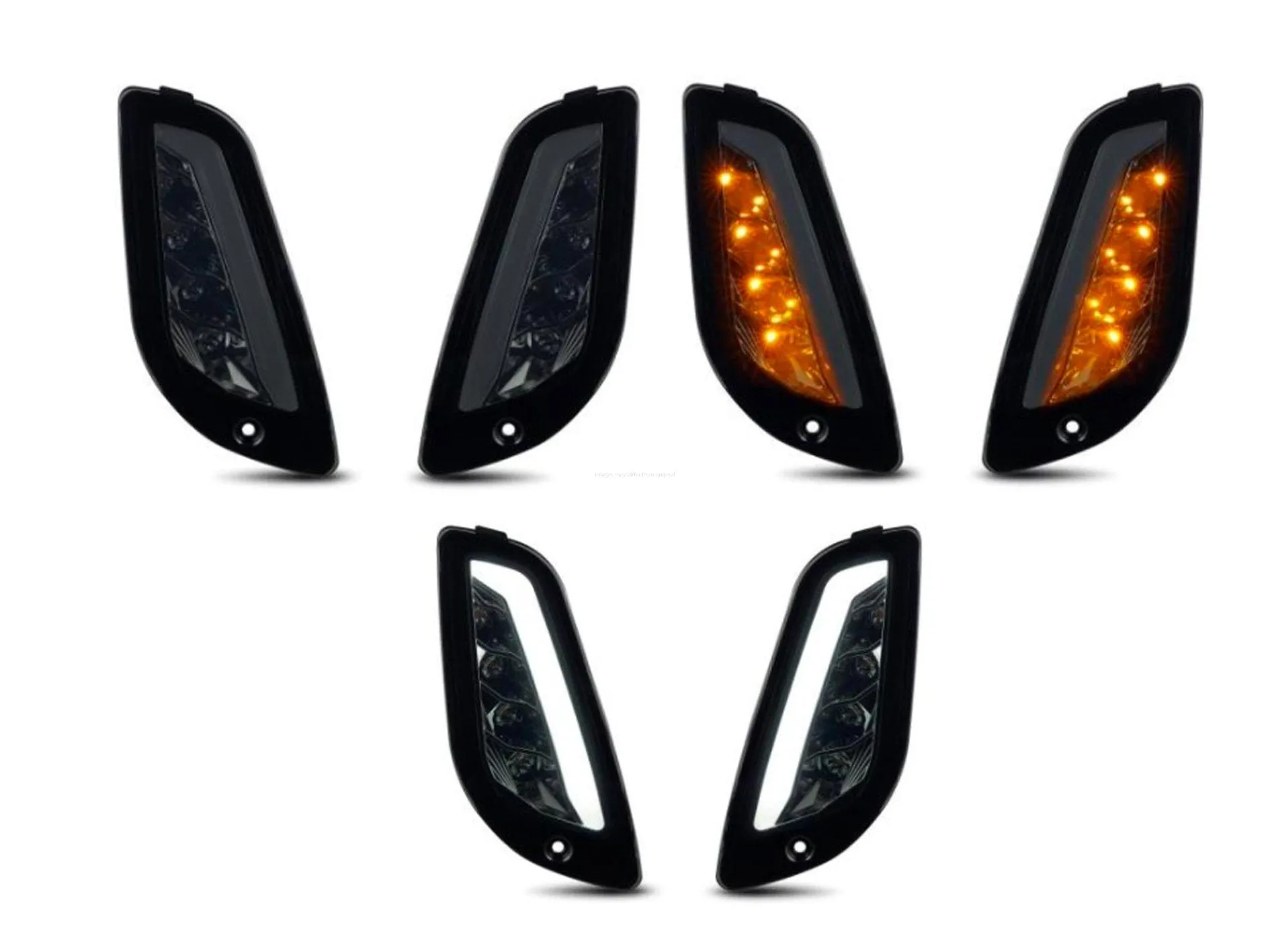 HD Corse Turn Signals Kit Indicator Smoked | Vespa LX/S 50-150cc