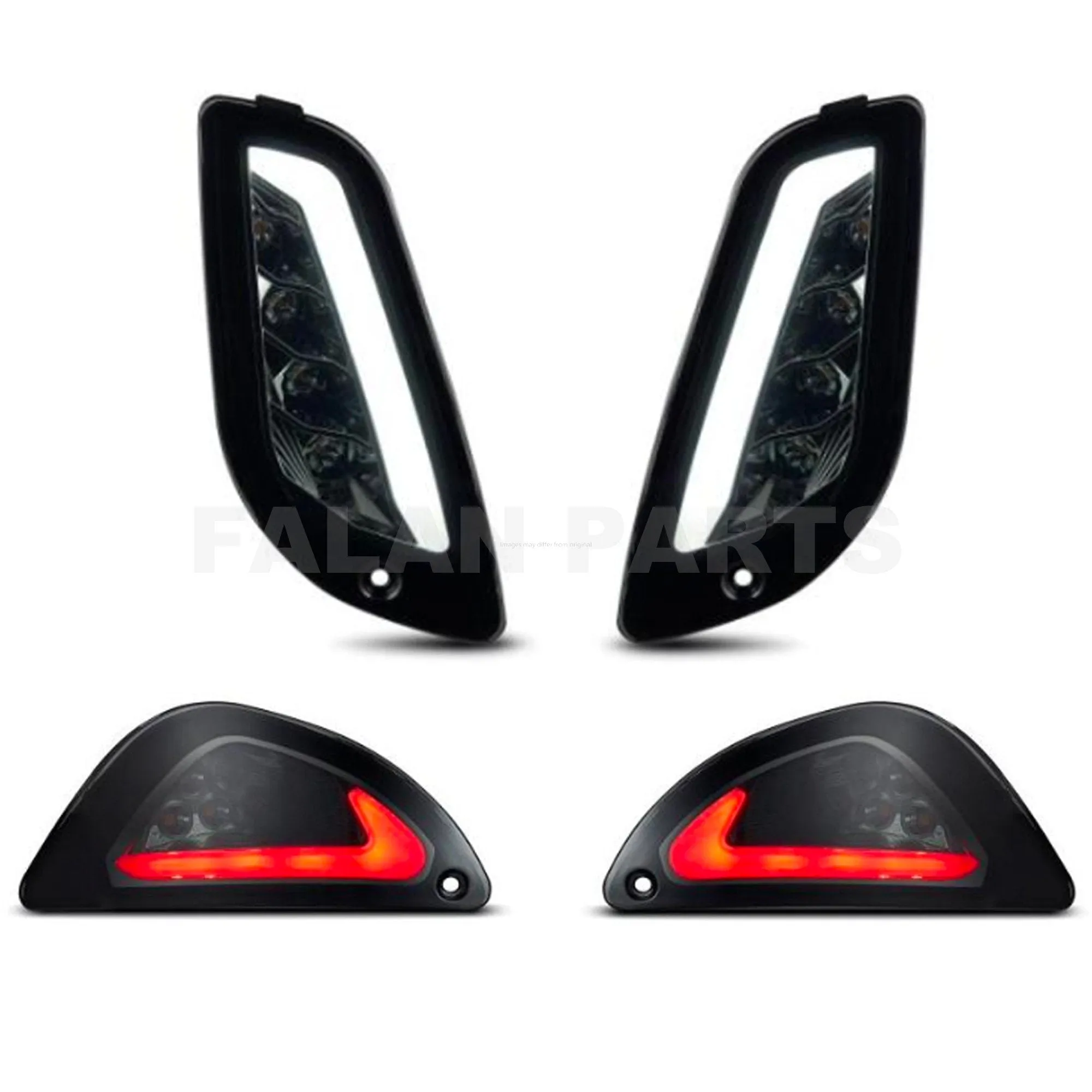 HD Corse Turn Signals Kit Indicator Smoked | Vespa LX/S 50-150cc