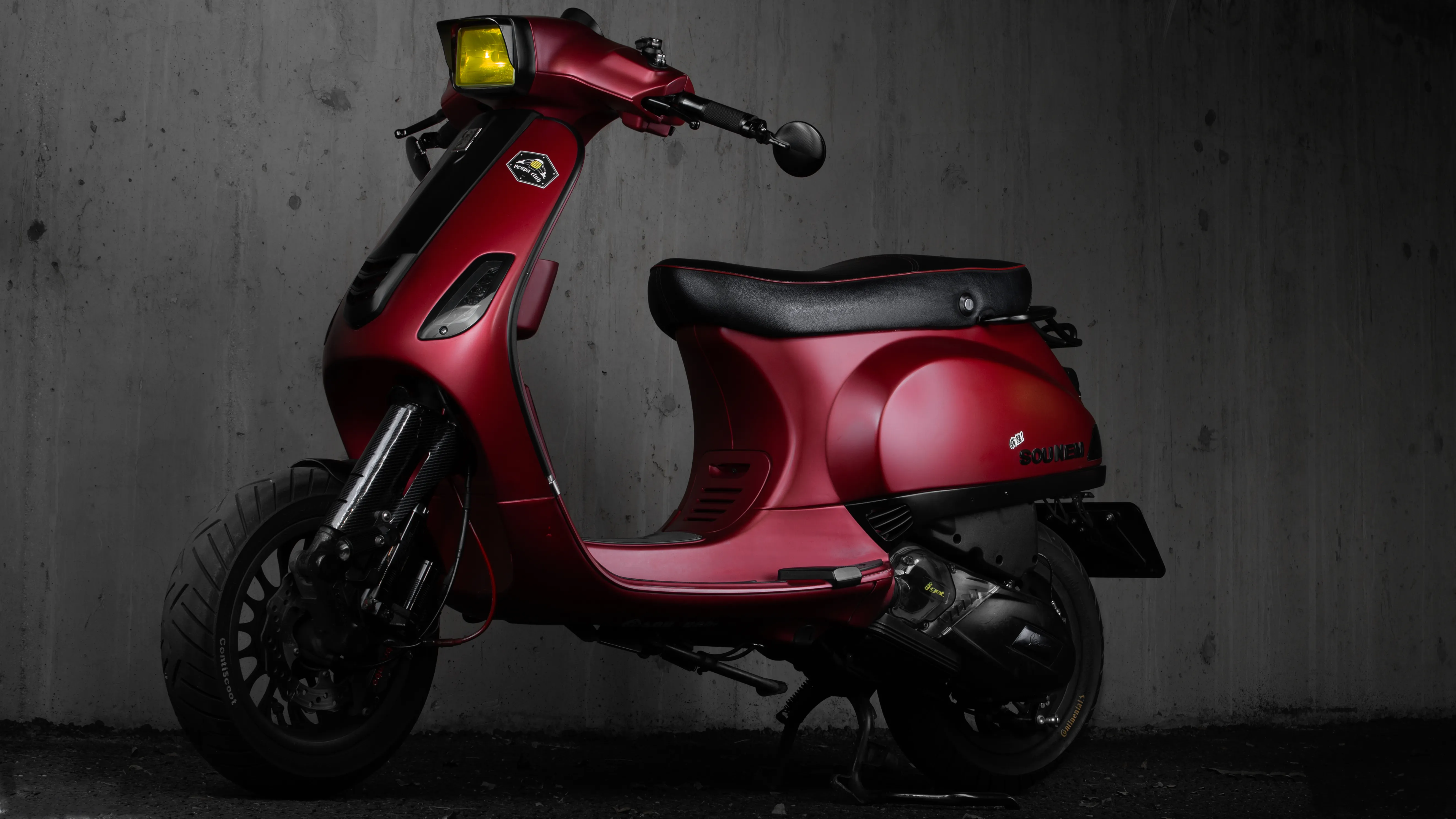 HD Corse Turn Signals Kit Indicator Smoked | Vespa LX/S 50-150cc