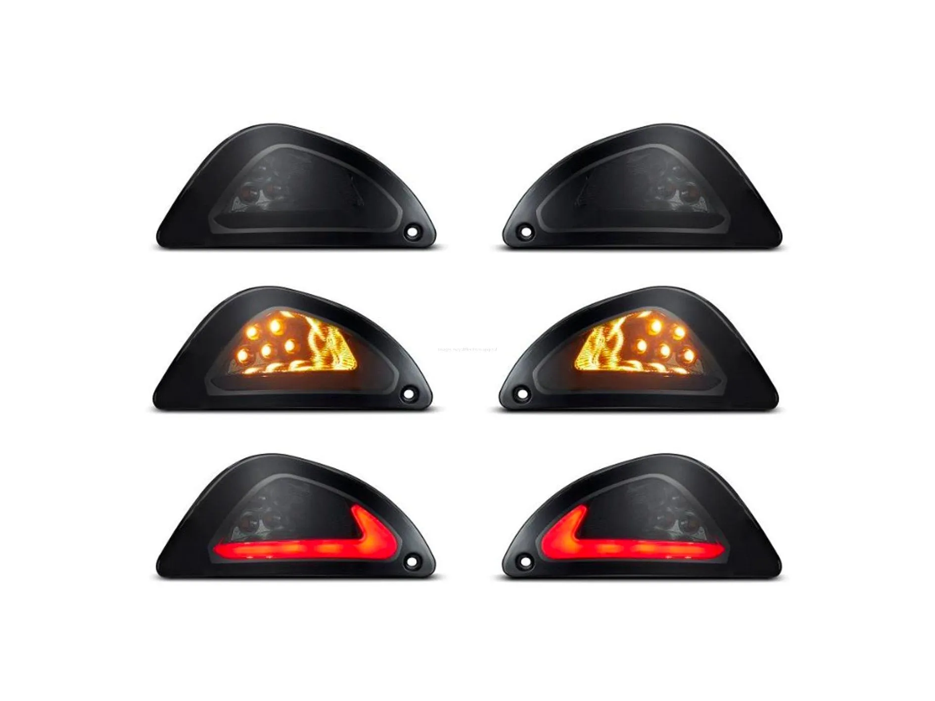 HD Corse Turn Signals Kit Indicator Smoked | Vespa LX/S 50-150cc