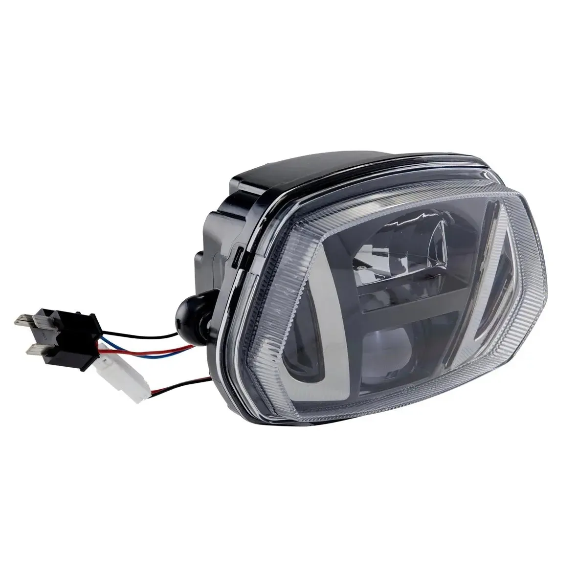 Headlight Unit SIP PERFORMANCE Black | Vespa Sprint 50-150cc ('13-'18)