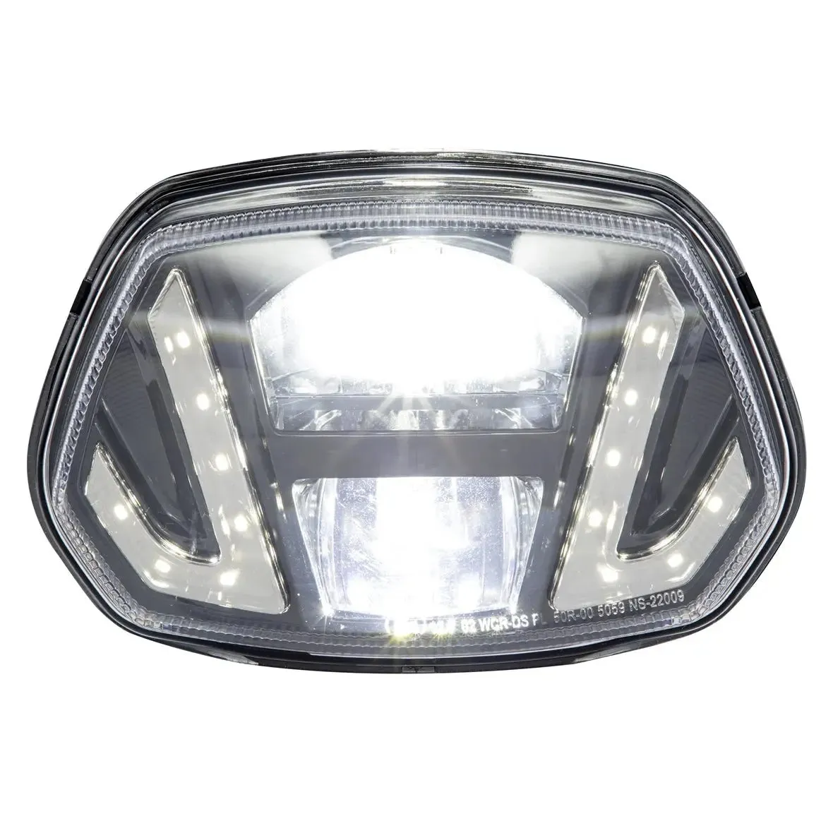 Headlight Unit SIP PERFORMANCE Black | Vespa Sprint 50-150cc ('13-'18)