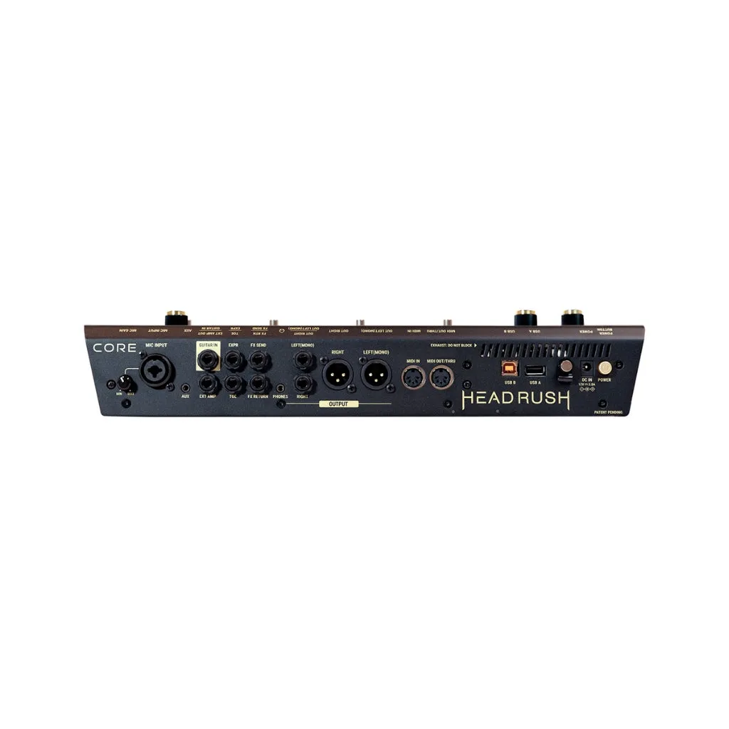 Headrush Core Compact FX Pedalboard w Mic In , WiFi and Bluetooth