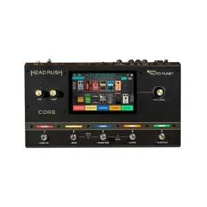 Headrush Core Compact FX Pedalboard w Mic In , WiFi and Bluetooth