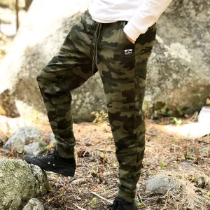 Heavyweight Jogger-Style Sweats w / Logo Label | Camo Edition |