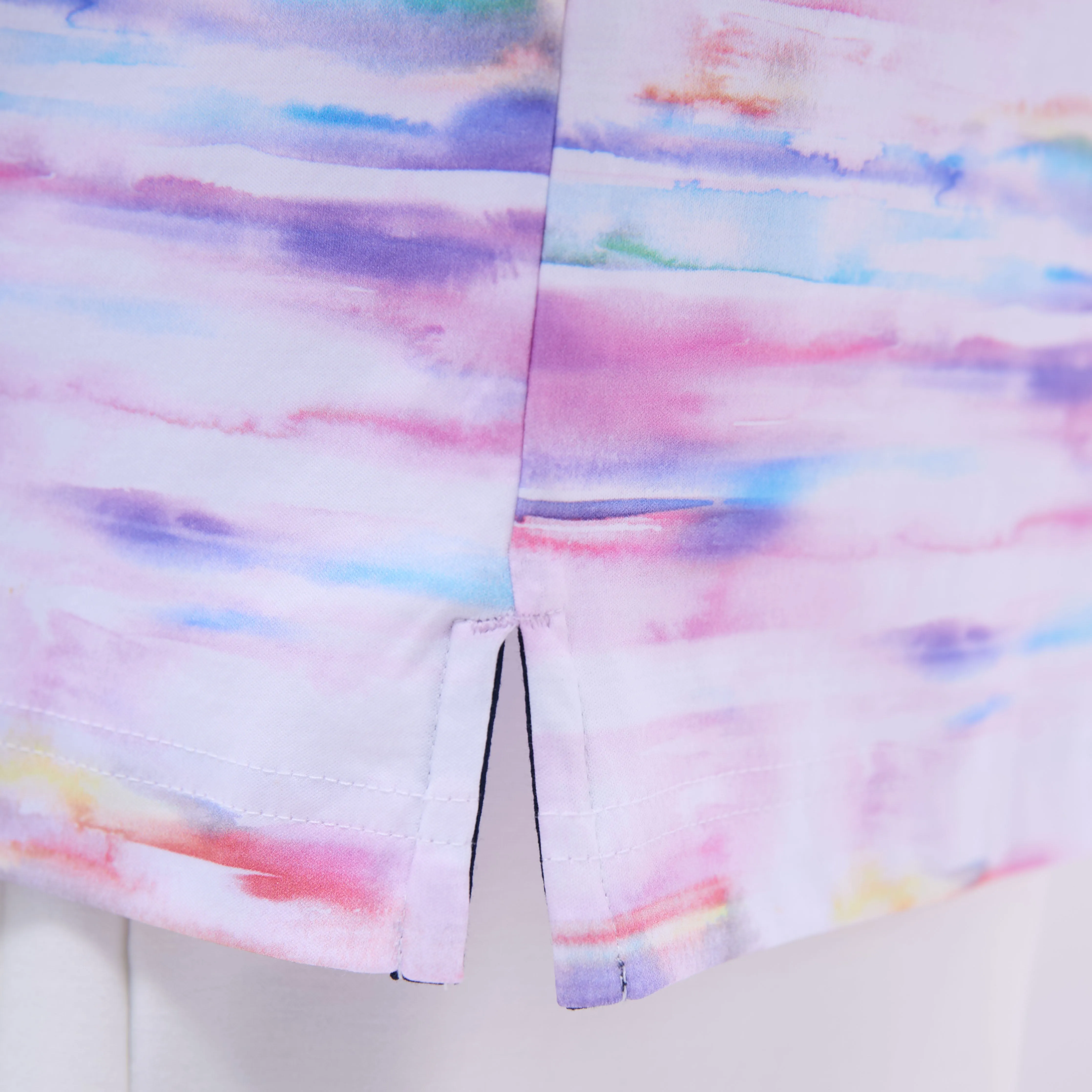 Hendrix Watercolor Abstract Polo Shirt