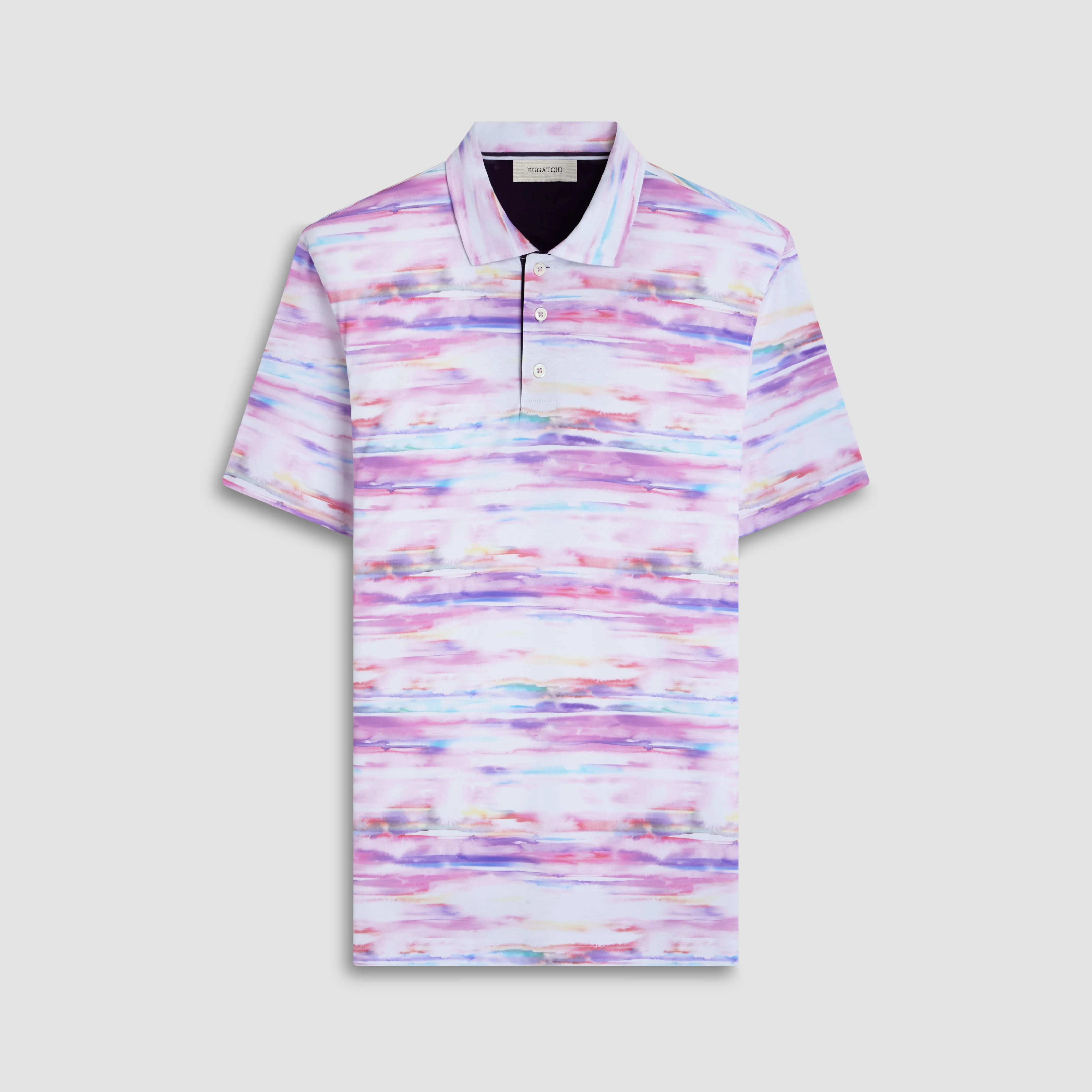 Hendrix Watercolor Abstract Polo Shirt