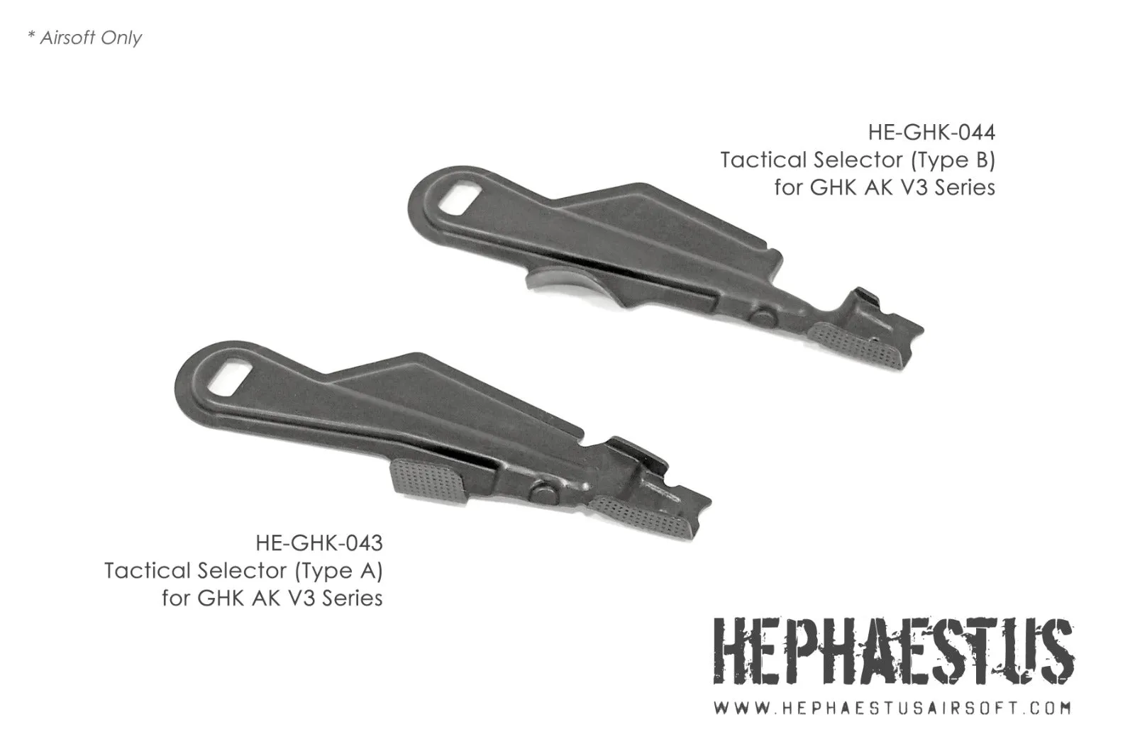 Hephaestus Tactical Selector (Type B) for GHK AK V3 Series GBB
