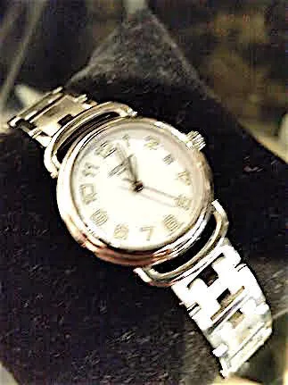 Hermès Paris SALE! CLOSE OUT!!  Clipper H Band Stainless Steel Watch