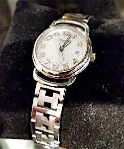 Hermès Paris SALE! CLOSE OUT!!  Clipper H Band Stainless Steel Watch