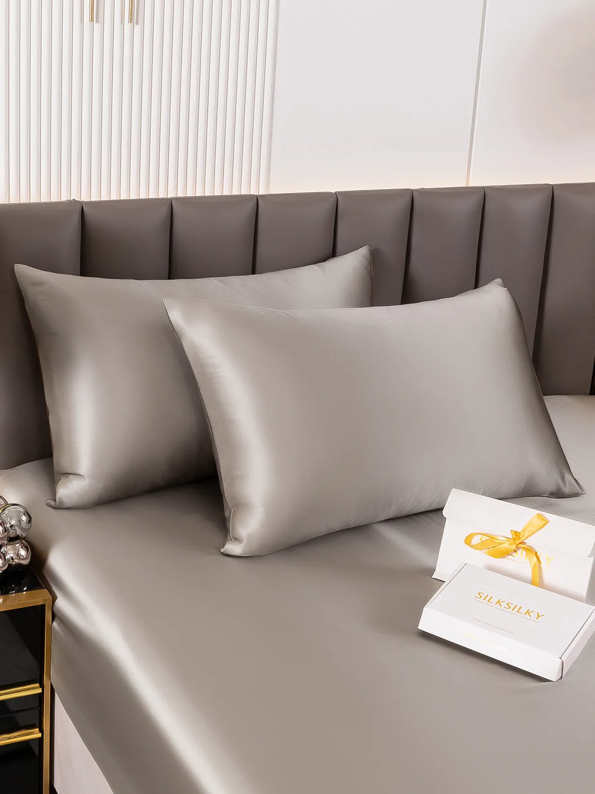 Hidden Zipper Elegance Mulberry Pillowcase Bundle