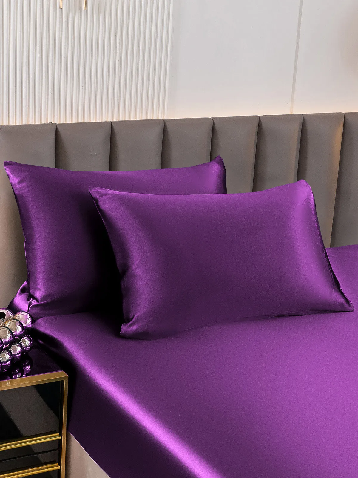 Hidden Zipper Elegance Mulberry Pillowcase Bundle