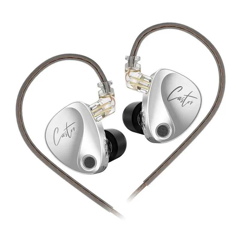 High-end In-Ear HiFi Earphone - 2DD Dynamic   Balanced Armature, Monitor Headphone with Noise Cancelling Earbuds