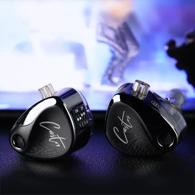 High-end In-Ear HiFi Earphone - 2DD Dynamic   Balanced Armature, Monitor Headphone with Noise Cancelling Earbuds