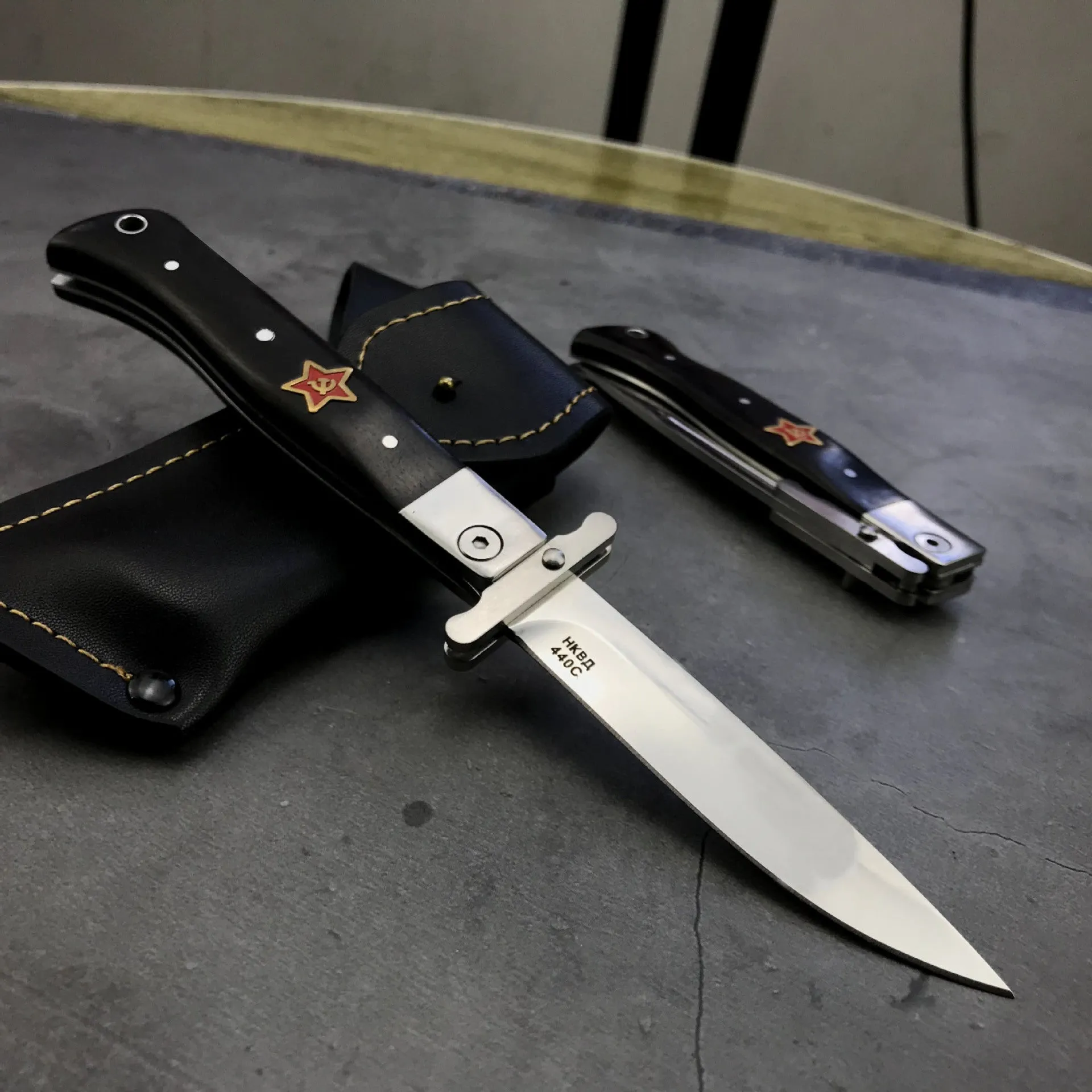 High Hardness Camping Outdoor Tactical Multi-functional Folding Pocket Fruit Knife
