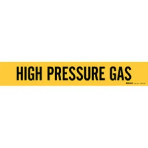 HIGH PRESSURE GAS Pipe Marker| Buy online