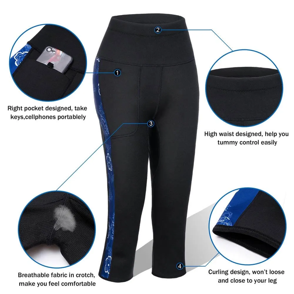 High Waist Women Neoprene Wetsuit Pants water sport pants