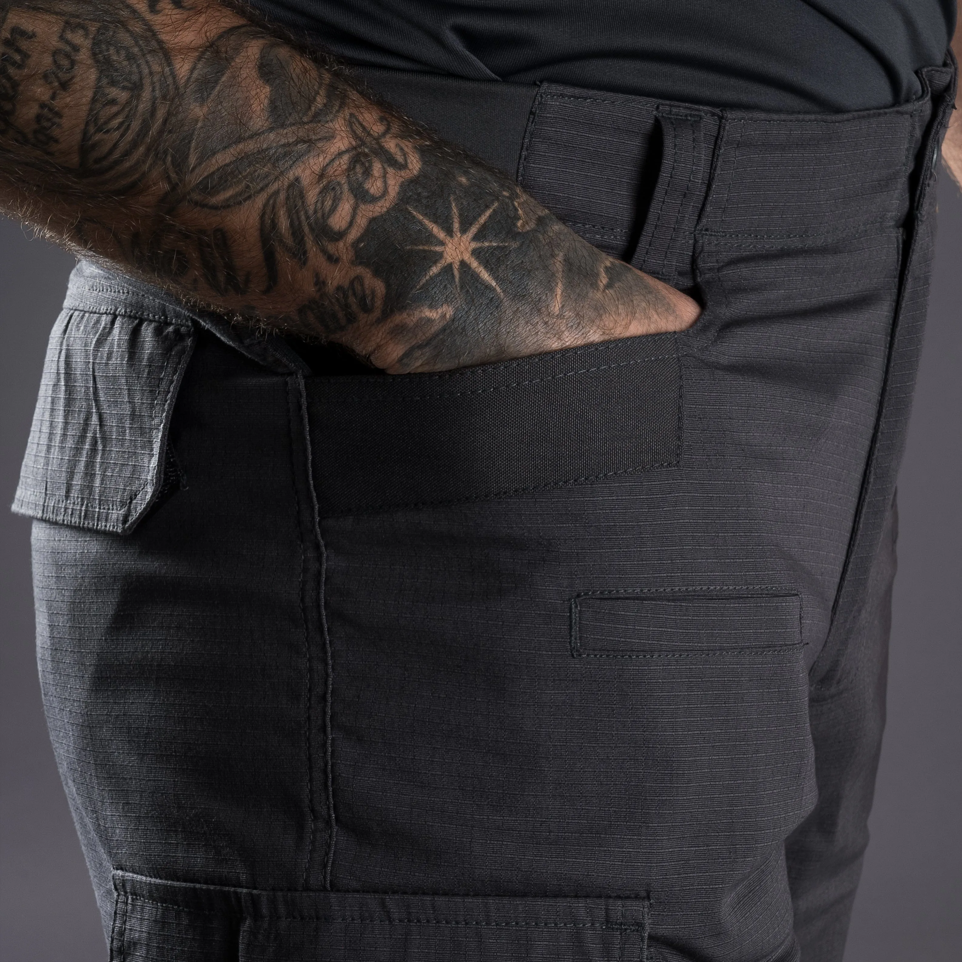 Highlander Magnum Tactical Trousers Black