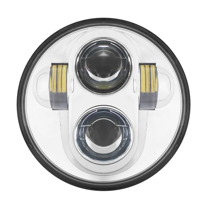 Hogworkz 5 3/4" LED Chrome Headlight