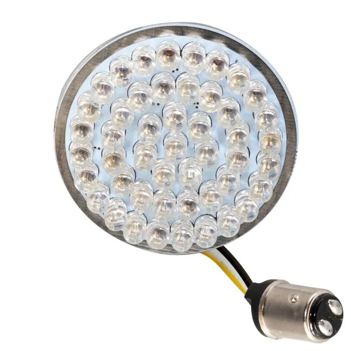 HOGWORKZ® HALOMAKER® LED Front Turn Signals for Harley-Davidson® | 1157 Base, Bullet Lens
