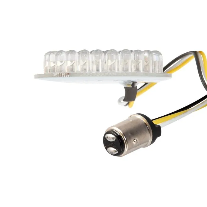 HOGWORKZ® HALOMAKER® LED Front Turn Signals for Harley-Davidson® | 1157 Base, Bullet Lens
