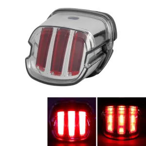 HOGWORKZ® Ignitez LED Taillight w/ Plate Light | Chrome