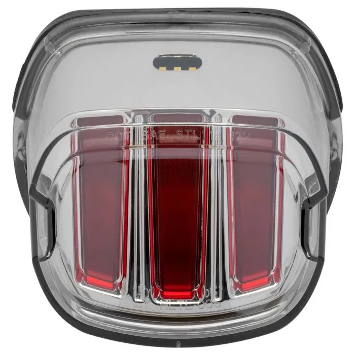 HOGWORKZ® Ignitez LED Taillight w/ Plate Light | Chrome