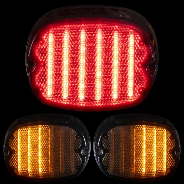 HOGWORKZ® Low Pro LED Taillight & Signals w/ Plate Light for Harley-Davidson® Motorcycles