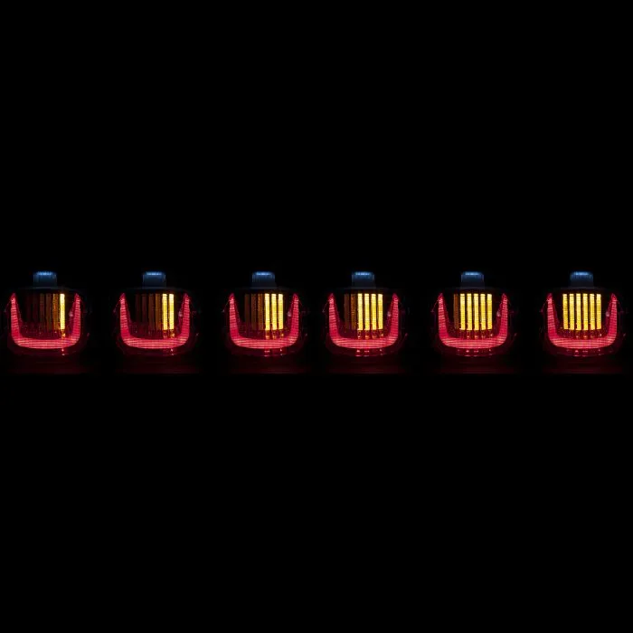 HOGWORKZ® Uproar Sequential LED Taillight w/ Plate Light | Clear