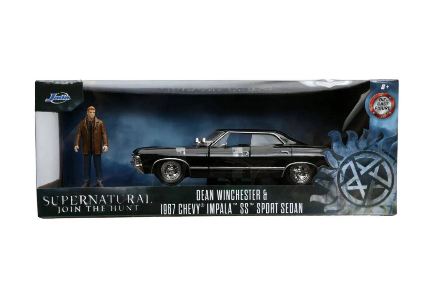 HOLLYWOOD RIDES 67 Chev Impala ss Sport Sedam W/Dean FIG 1/24 DIE-CAST Vehicle