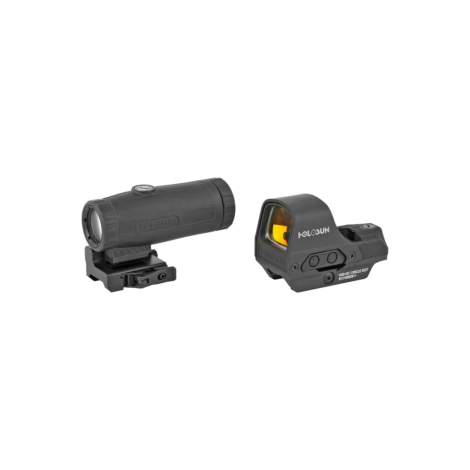 Holosun 510C Red Dot & 3X Magnifier HS510C & HM3X Combo