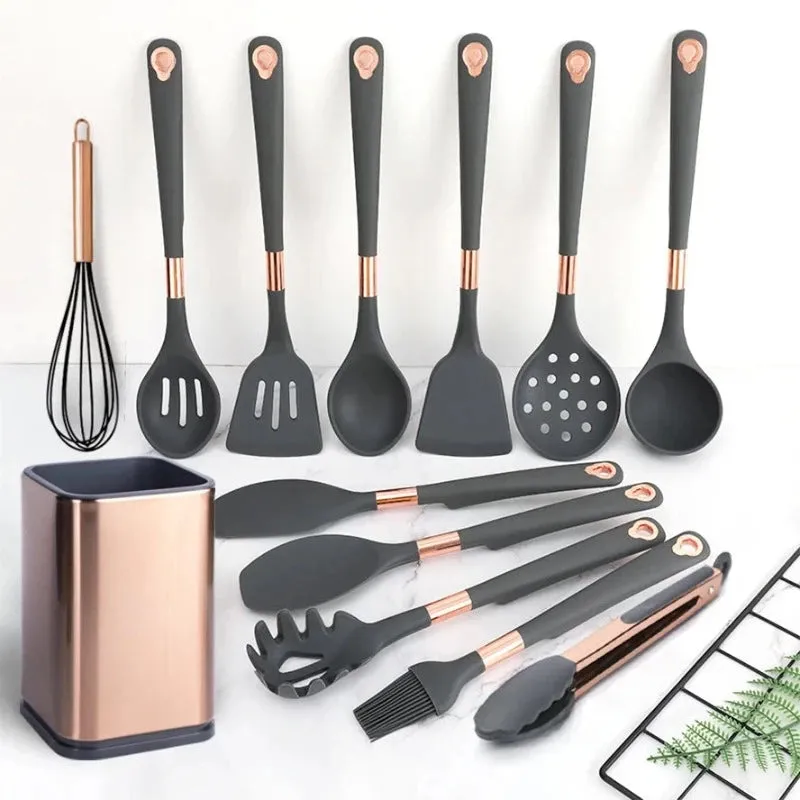 HomeTod™ 12Pc Luxury Cooking Utensils