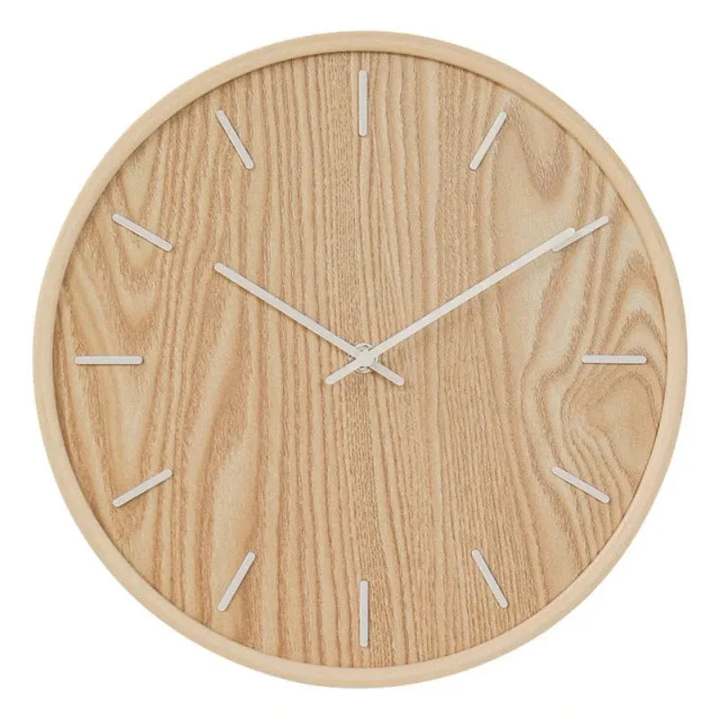 HomeTod™ Japanese-Style Wooden Wall Clock