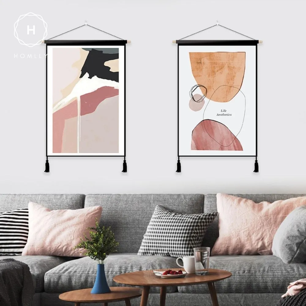Homlly Geometric Abstract Home Wall Hanging Tapestry Painting
