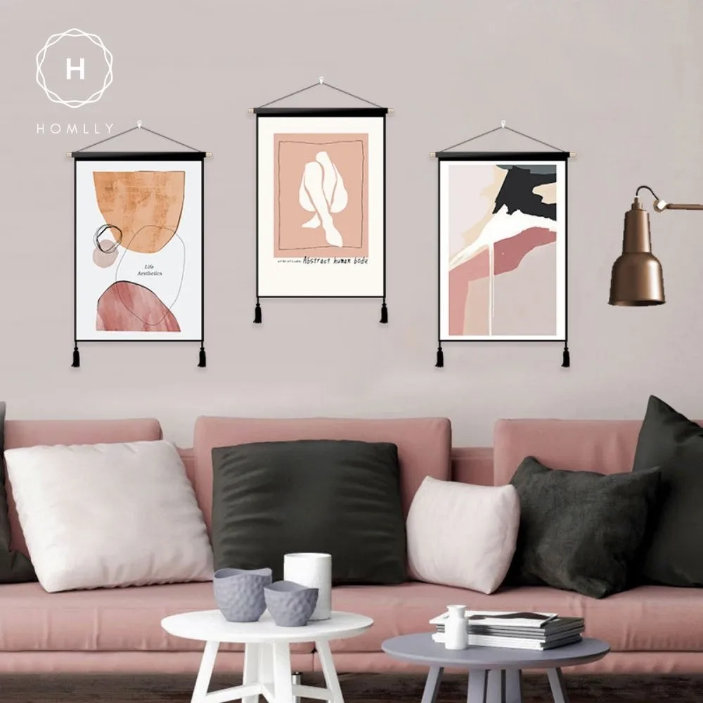 Homlly Geometric Abstract Home Wall Hanging Tapestry Painting