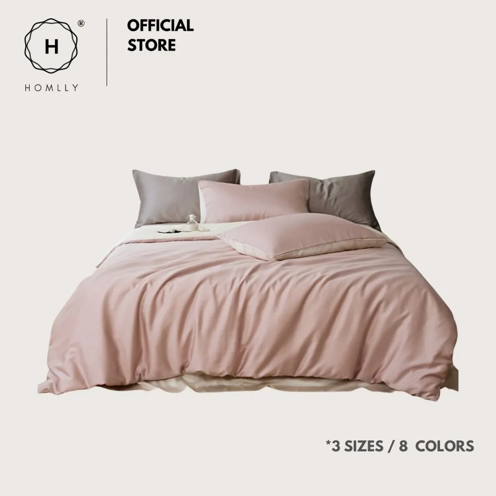 Homlly Jongii Tencel Cover Pillow Case Bedding Set (3/4pcs)